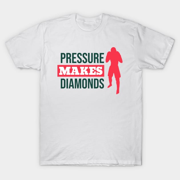 Pressure MMA Fighter Kickboxer Muay thai T-Shirt by Tip Top Tee's